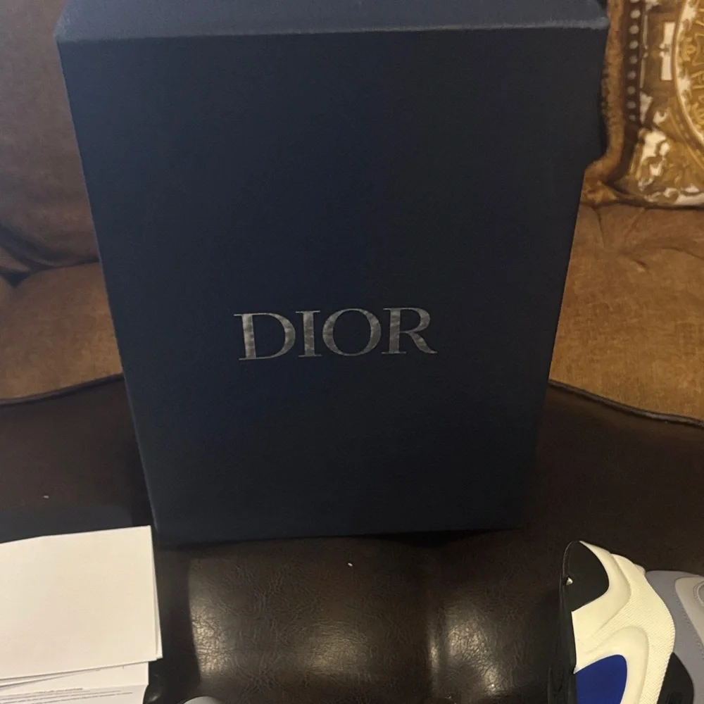 Dior Light Blue and White Sneakers Size  47 ALL OFFERS ACCEPTED US SIZE 14 - Picture 11 of 16